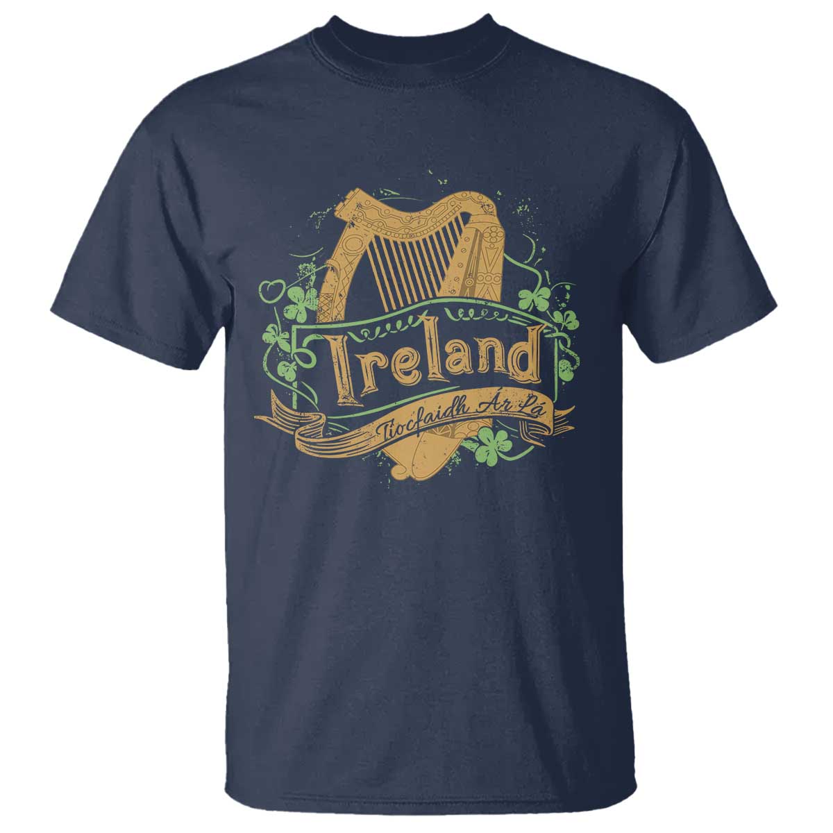 Irish Brigade T Shirt Tiocfaidh Ár Lá Coat Of Arms Kingdom Ireland - Wonder Print Shop