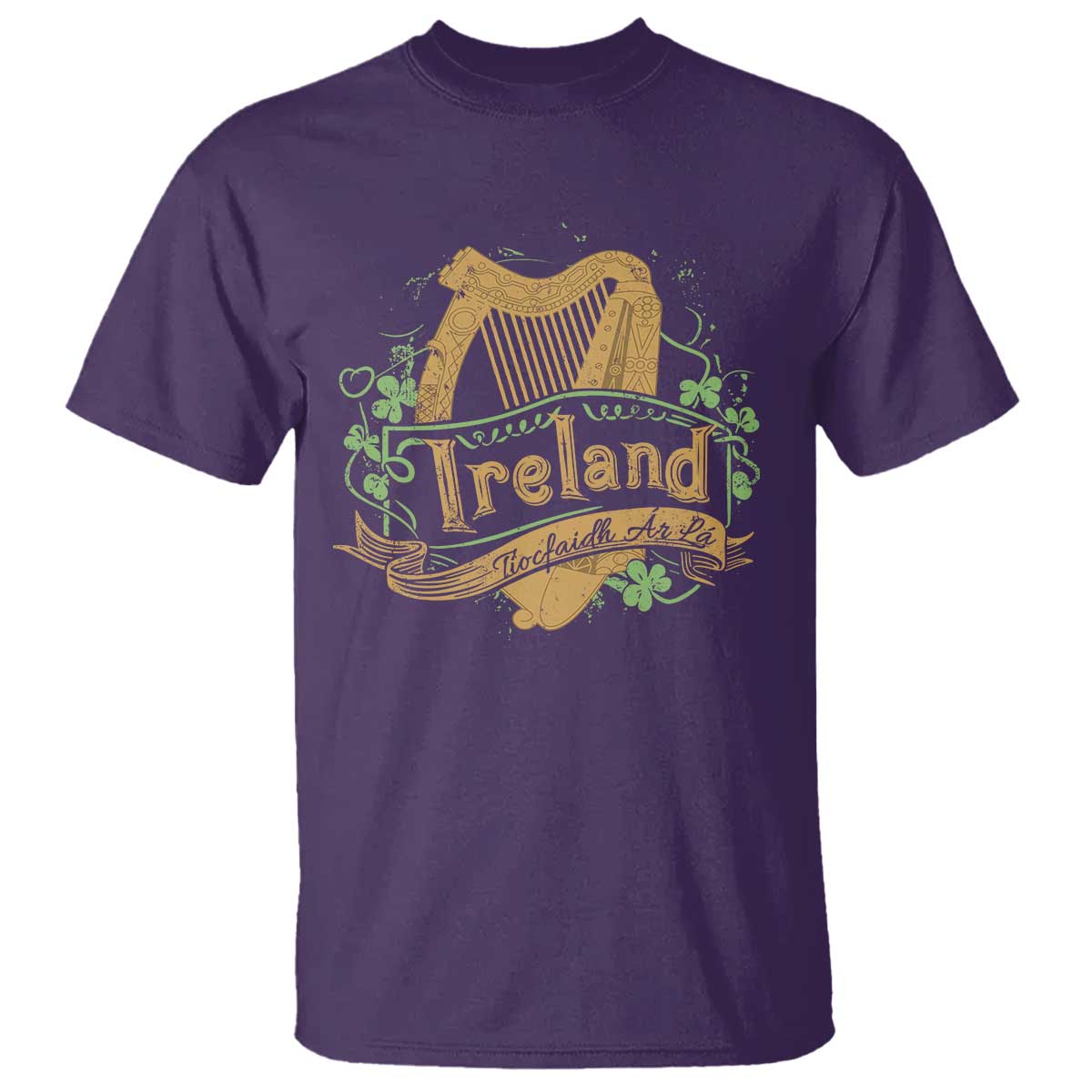 Irish Brigade T Shirt Tiocfaidh Ár Lá Coat Of Arms Kingdom Ireland - Wonder Print Shop