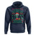 Funny Xmas Alien Santa Hoodie Merry Christmas Humans UFO Outer Space