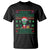 Funny Xmas Alien Santa T Shirt Merry Christmas Humans UFO Outer Space - Wonder Print Shop