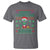 Funny Xmas Alien Santa T Shirt Merry Christmas Humans UFO Outer Space - Wonder Print Shop