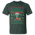 Funny Xmas Alien Santa T Shirt Merry Christmas Humans UFO Outer Space - Wonder Print Shop