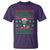 Funny Xmas Alien Santa T Shirt Merry Christmas Humans UFO Outer Space - Wonder Print Shop