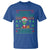 Funny Xmas Alien Santa T Shirt Merry Christmas Humans UFO Outer Space - Wonder Print Shop
