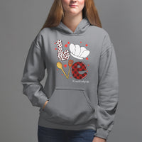Valentine's Day Hoodie LOVE Lunch Lady Life - Wonder Print Shop