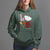 Valentine's Day Hoodie LOVE Lunch Lady Life - Wonder Print Shop