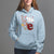 Valentine's Day Hoodie LOVE Lunch Lady Life - Wonder Print Shop