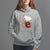 Valentine's Day Hoodie LOVE Lunch Lady Life - Wonder Print Shop