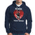 Valentine's Day Hoodie Be Mine Right Meow Funny Cat Lover - Wonder Print Shop