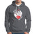 Valentine's Day Hoodie Be Mine Right Meow Funny Cat Lover - Wonder Print Shop