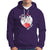 Valentine's Day Hoodie Be Mine Right Meow Funny Cat Lover - Wonder Print Shop