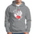 Valentine's Day Hoodie Be Mine Right Meow Funny Cat Lover - Wonder Print Shop
