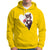 Valentine's Day Hoodie Tuxedo Cat Valentine Heart for Kitten and Animal Lovers - Wonder Print Shop