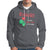 Valentine's Day Hoodie Rawr Means Love You in Dinosaur Cute Heart Ballon - Wonder Print Shop