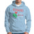 Valentine's Day Hoodie Rawr Means Love You in Dinosaur Cute Heart Ballon - Wonder Print Shop