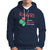 Valentine's Day Hoodie Rawr Means Love You in Dinosaur Cute Heart Ballon - Wonder Print Shop