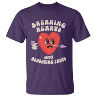 Valentine's Day T Shirt Breaking Hearts And Blasting Farts - Wonder Print Shop