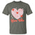 Valentine's Day T Shirt Love Always Wins Funny Heart Tic Tac Toe - Wonder Print Shop