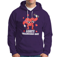 Happy Valentine's Day Gymer Heart Weightlifting Funny Deadlift Fitness Hoodie - Wonder Print Shop