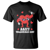 Happy Valentine's Day Gymer Heart Weightlifting Funny Deadlift Fitness T Shirt - Wonder Print Shop