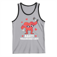Happy Valentine's Day Gymer Heart Weightlifting Funny Deadlift Fitness Tank Top