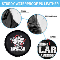 Bipolar Disorder Awareness Spare Tire Cover I Hate Being Bipolar It's Freakin' Awesome