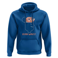 Funny Neuroscience Brain Waves Hoodie