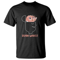 Funny Neuroscience Brain Waves T Shirt