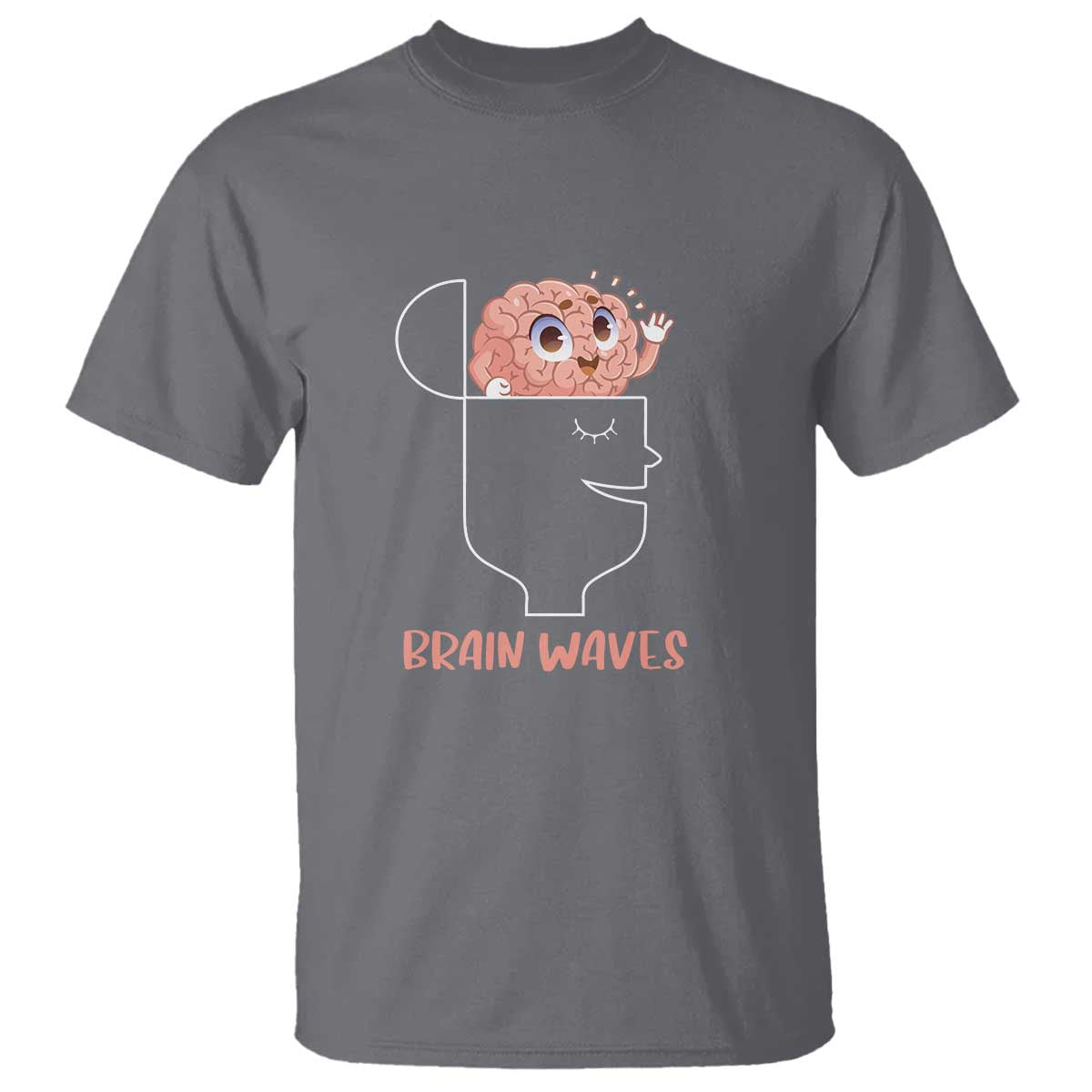 Funny Neuroscience Brain Waves T Shirt