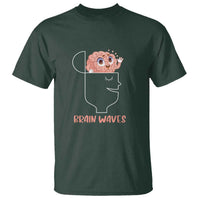Funny Neuroscience Brain Waves T Shirt