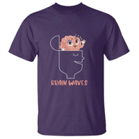 Funny Neuroscience Brain Waves T Shirt
