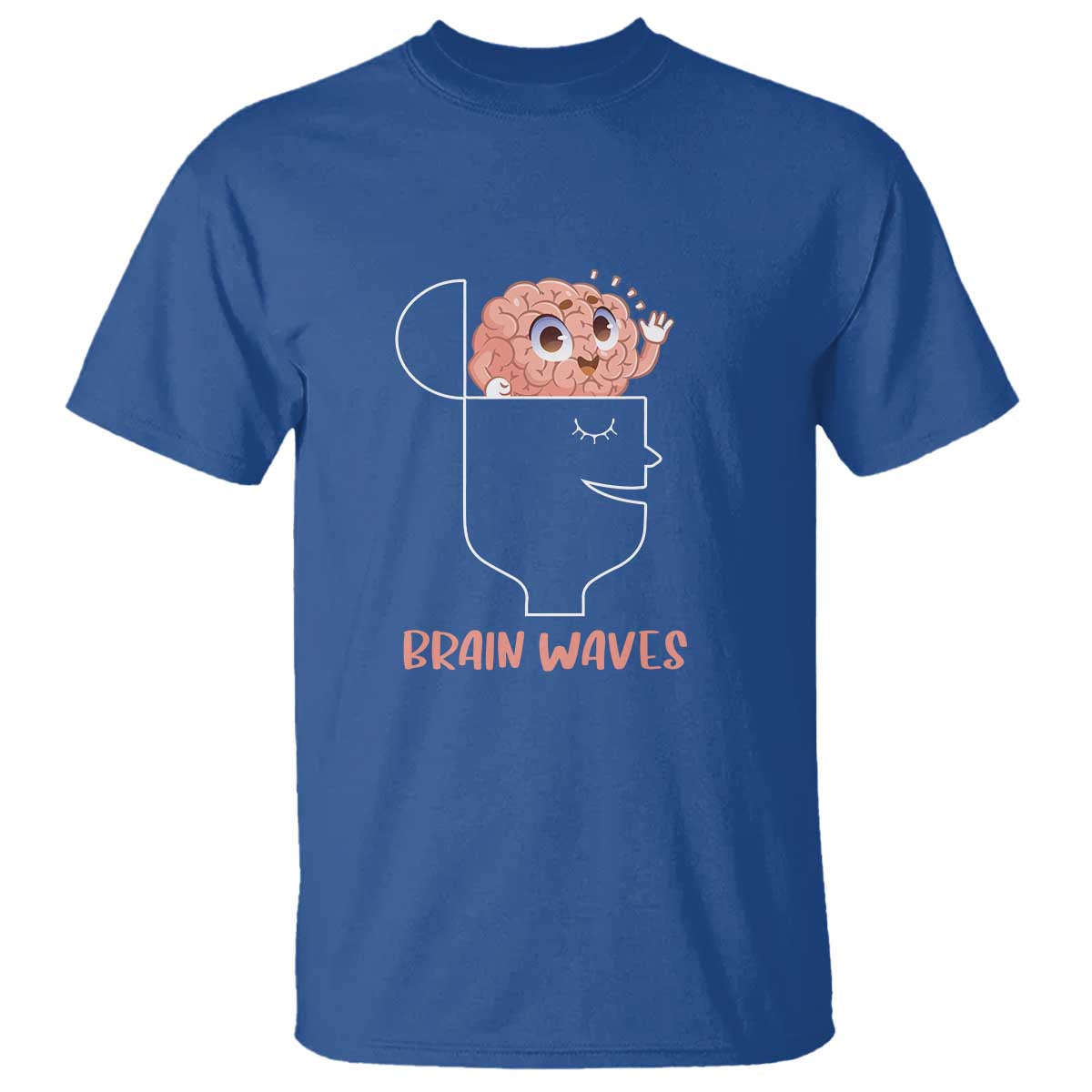 Funny Neuroscience Brain Waves T Shirt