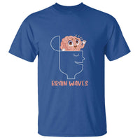 Funny Neuroscience Brain Waves T Shirt