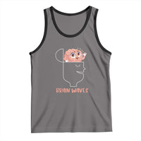 Funny Neuroscience Brain Waves Tank Top