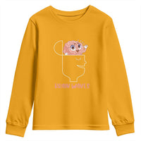 Funny Neuroscience Brain Waves Youth Sweatshirt