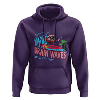 Funny Brain Waves Neuroscience Hoodie