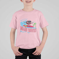 Funny Brain Waves Neuroscience T Shirt For Kid
