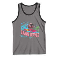 Funny Brain Waves Neuroscience Tank Top