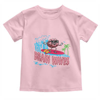 Funny Brain Waves Neuroscience Toddler T Shirt