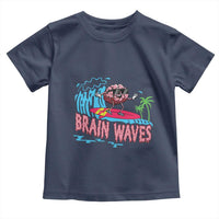 Funny Brain Waves Neuroscience Toddler T Shirt