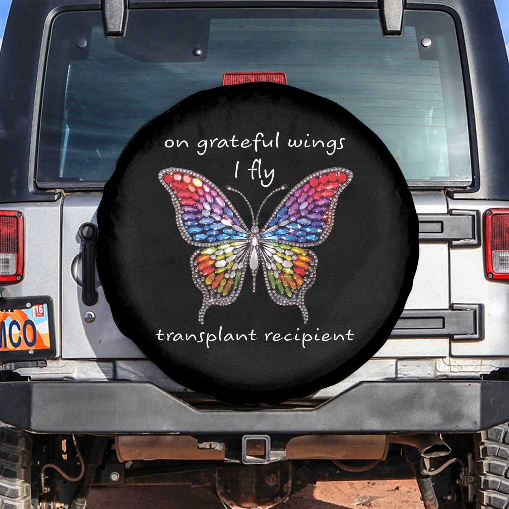 Transplant Recipient Spare Tire Cover On Grateful Wings I Fly