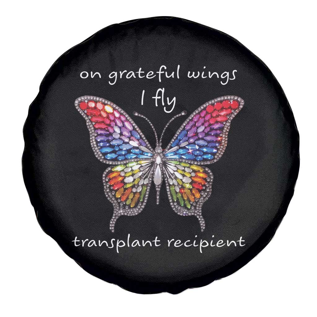 Transplant Recipient Spare Tire Cover On Grateful Wings I Fly