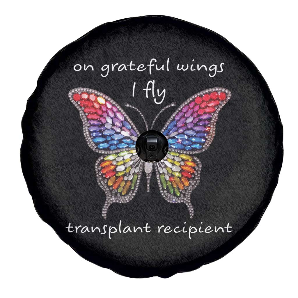 Transplant Recipient Spare Tire Cover On Grateful Wings I Fly