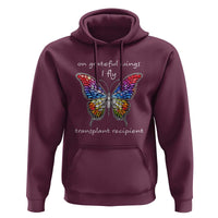 Transplant Recipient Hoodie On Grateful Wings I Fly