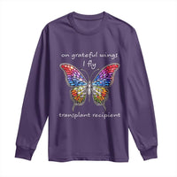 Transplant Recipient Long Sleeve Shirt On Grateful Wings I Fly