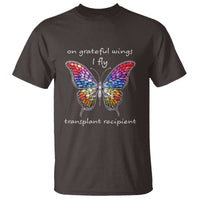 Transplant Recipient T Shirt On Grateful Wings I Fly