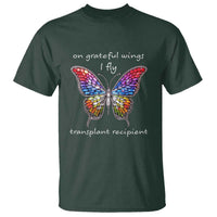 Transplant Recipient T Shirt On Grateful Wings I Fly