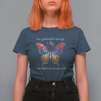 Transplant Recipient T Shirt For Women On Grateful Wings I Fly