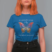 Transplant Recipient T Shirt For Women On Grateful Wings I Fly
