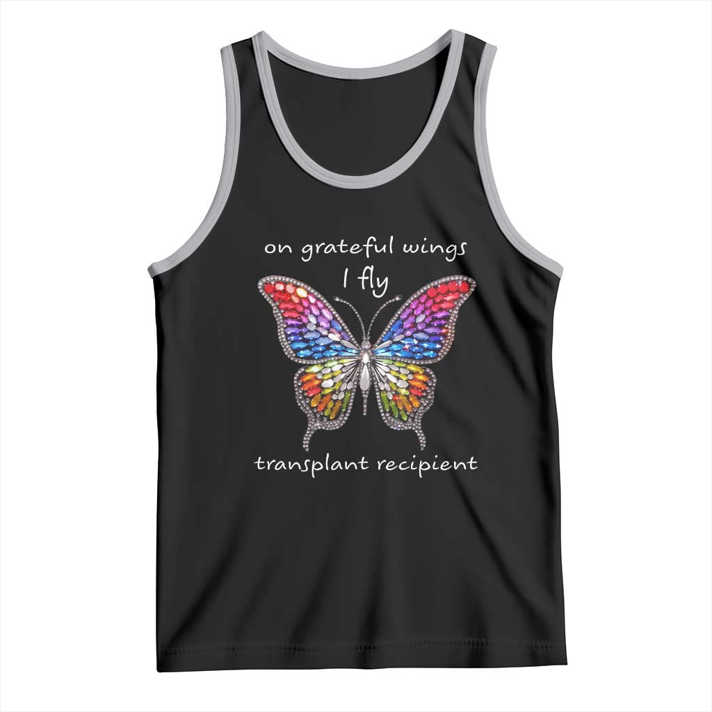 Transplant Recipient Tank Top On Grateful Wings I Fly